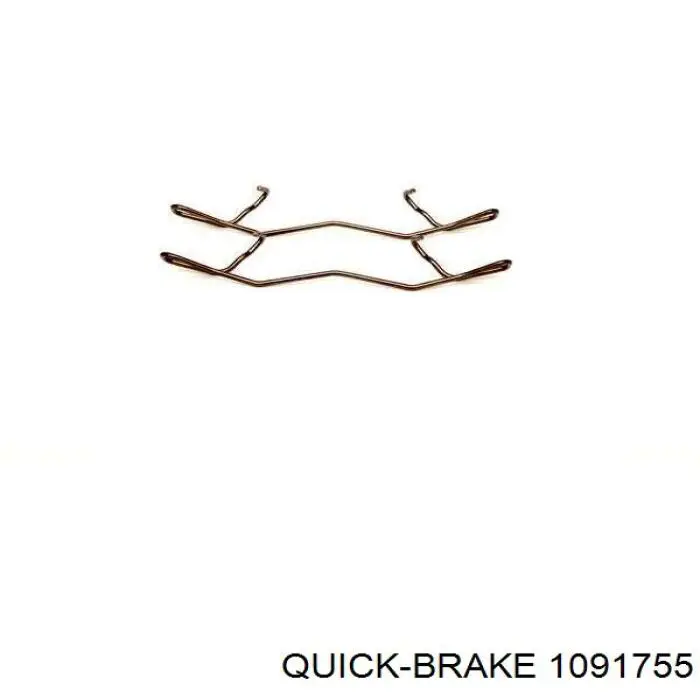 Zestaw sprężyn do mocowania tylnych klocków tarczowych Quick Brake 1091755 cena, od 7,46 USD