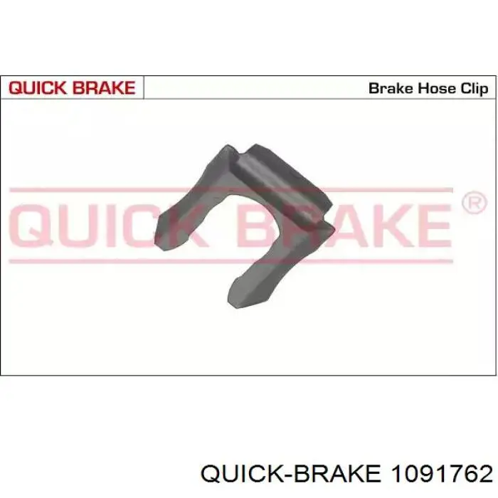Do koszyka 1091762 Quick Brake Zestaw sprężynek do mocowania klocków tarczowych przednich