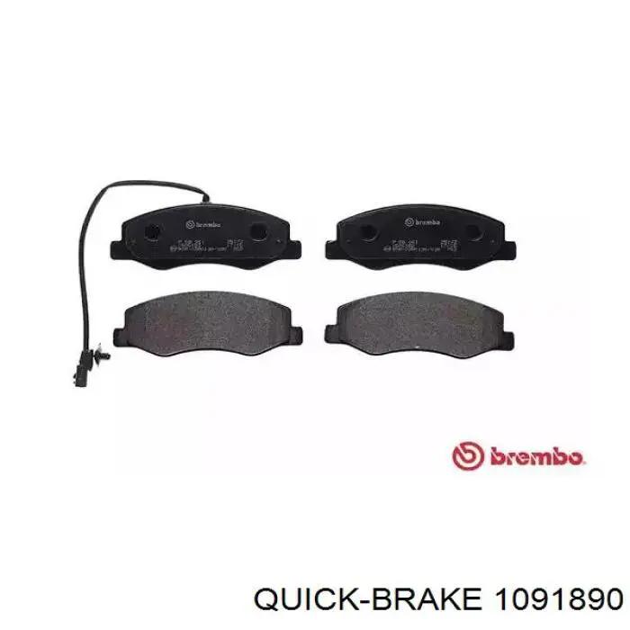 Zestaw sprężyn do mocowania tylnych klocków tarczowych Quick Brake 1091890 cena, od 17,23 USD