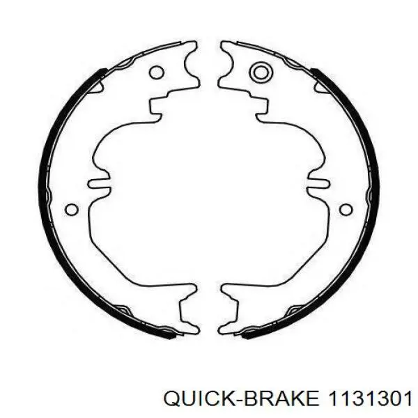 Do koszyka 1131301 Quick Brake Zestaw naprawczy zacisku hamulcowego przedniego