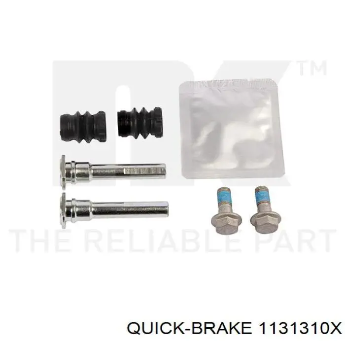 Do koszyka 1131310X Quick Brake Zestaw naprawczy zacisku hamulcowego przedniego