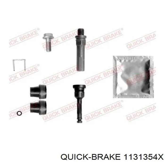 113-1354X Quick Brake zestaw naprawczy zacisku hamulcowego przedniego