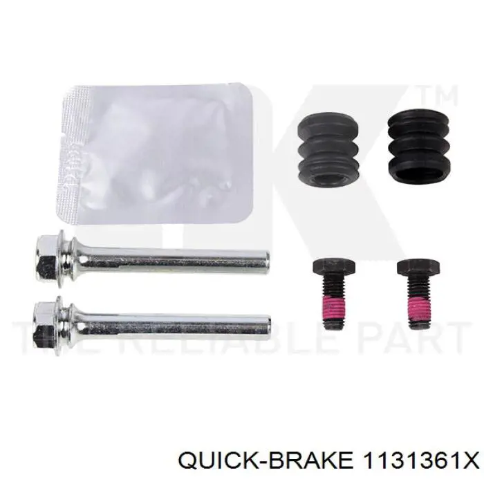Zestaw naprawczy zacisku hamulcowego tylnego Quick Brake 1131361X cena, od 12,75 USD