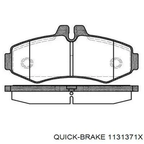 Do koszyka 1131371X Quick Brake Zestaw naprawczy zacisku hamulcowego tylnego