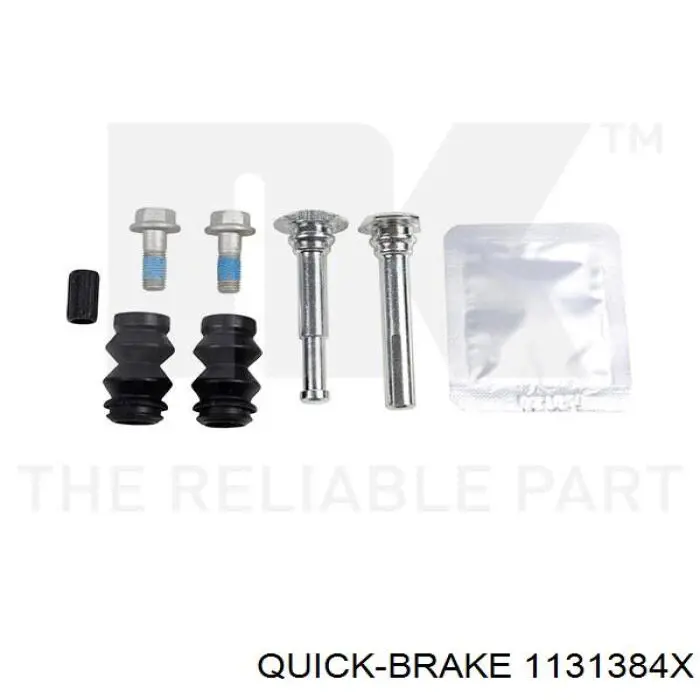 Zestaw naprawczy zacisku hamulcowego przedniego Quick Brake 1131384X cena, od 12,83 USD