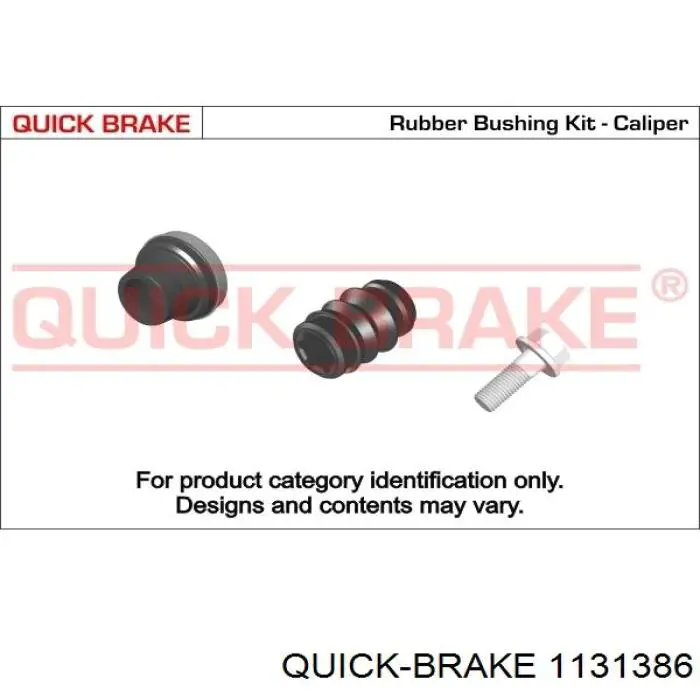 Zestaw naprawczy zacisku hamulcowego przedniego Quick Brake 1131386 cena, od 14,48 USD