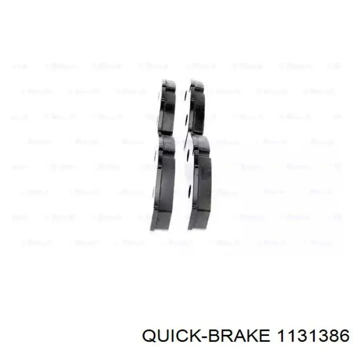 Do koszyka 1131386 Quick Brake Zestaw naprawczy zacisku hamulcowego przedniego