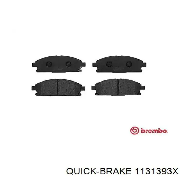 Do koszyka 1131393X Quick Brake Zestaw naprawczy zacisku hamulcowego przedniego