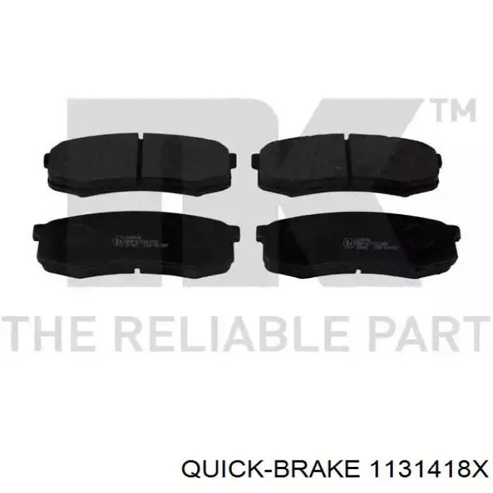 Prowadnica zacisku tylnego Quick Brake 1131418X cena, od 7,81 USD