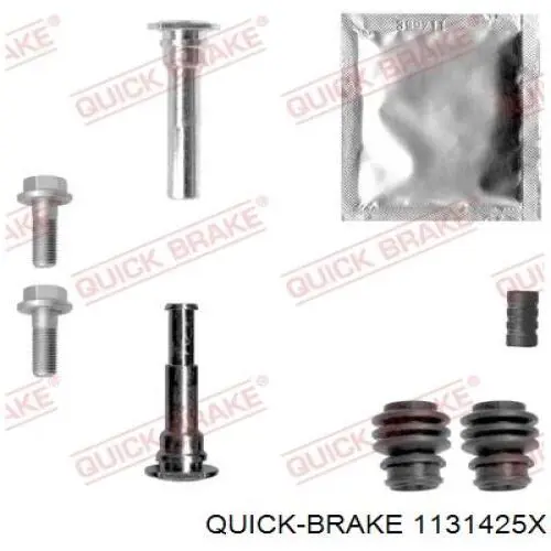 Zestaw naprawczy zacisku hamulcowego tylnego Quick Brake 1131425X cena, od 8,32 USD
