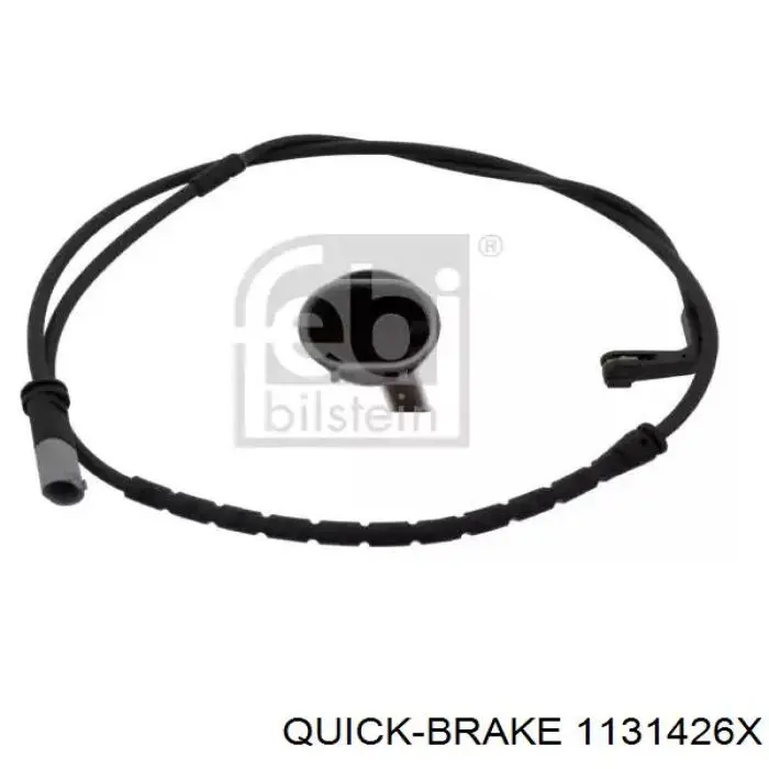 Do koszyka 1131426X Quick Brake Zestaw naprawczy zacisku hamulcowego przedniego