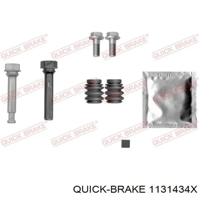 Zestaw naprawczy zacisku hamulcowego przedniego Quick Brake 1131434X cena, od 8,21 USD