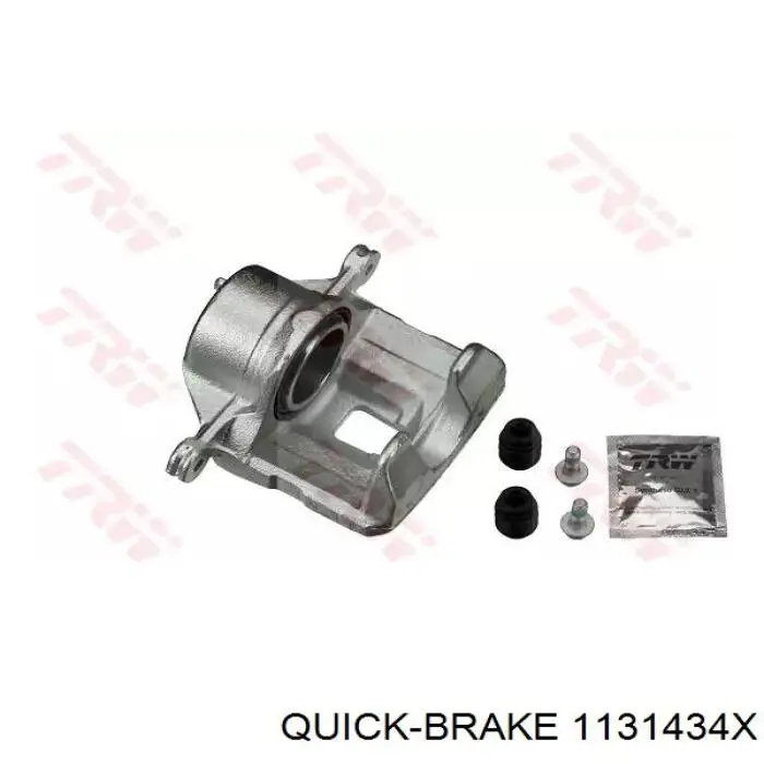 Do koszyka 1131434X Quick Brake Zestaw naprawczy zacisku hamulcowego przedniego