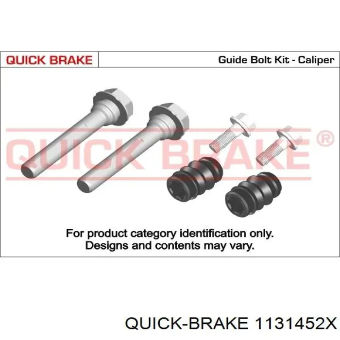 113-1452X Quick Brake prowadnica zacisku tylnego