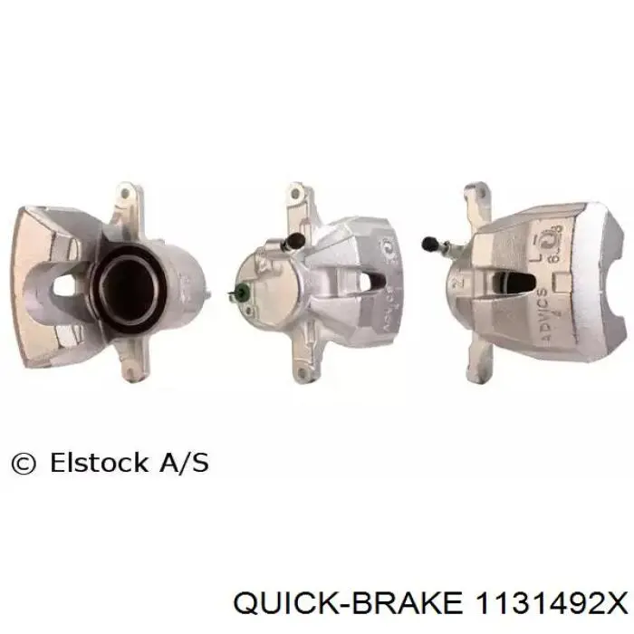 Prowadnica zacisku przedniego Quick Brake 1131492X cena, od 12,06 USD