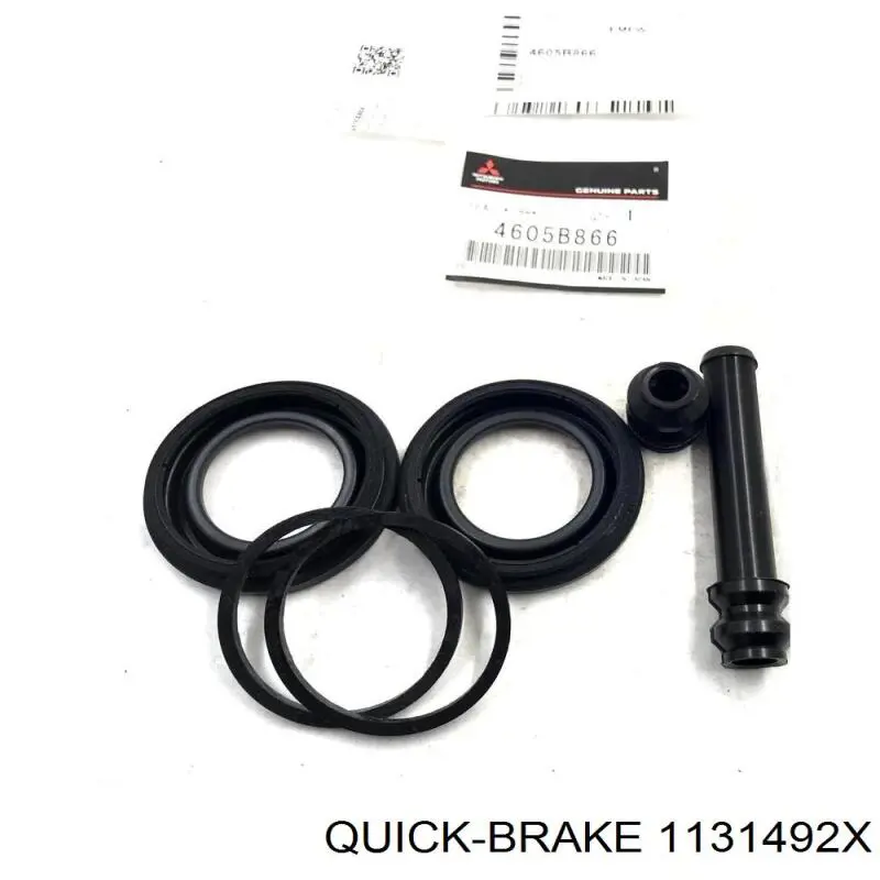 Do koszyka 1131492X Quick Brake Prowadnica zacisku przedniego