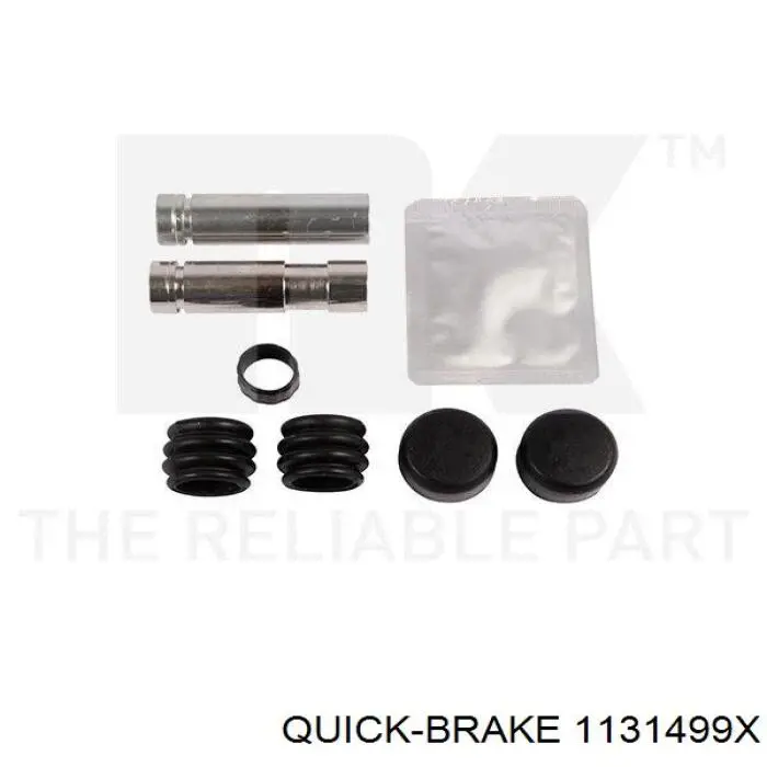 Do koszyka 1131499X Quick Brake Zestaw naprawczy zacisku hamulcowego przedniego