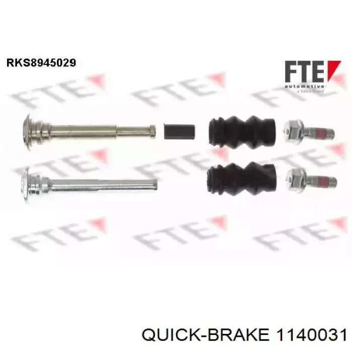 Zestaw naprawczy zacisku hamulcowego tylnego Quick Brake 1140031 cena, od 9,12 USD