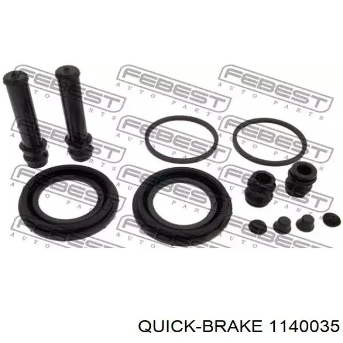 114-0035 Quick Brake zestaw naprawczy zacisku hamulcowego przedniego