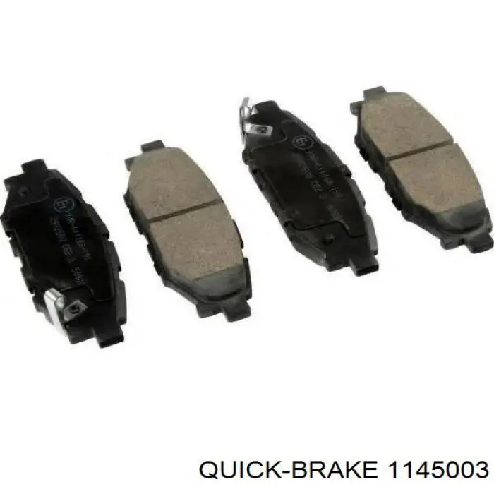 Zestaw naprawczy zacisku hamulcowego przedniego Quick Brake 1145003 cena, od 9,63 USD