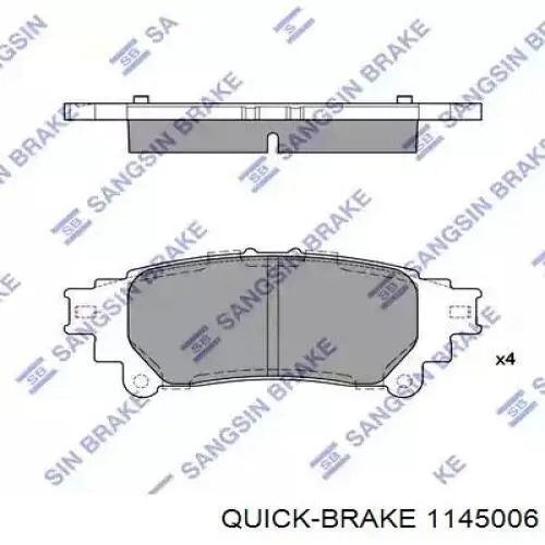 Zestaw naprawczy zacisku hamulcowego tylnego Quick Brake 1145006 cena, od 20,73 USD