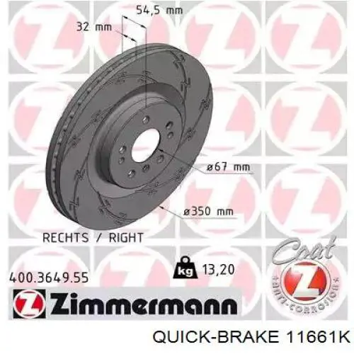 Śruba tarczy hamulcowej Quick Brake 11661K cena, od 3,10 USD