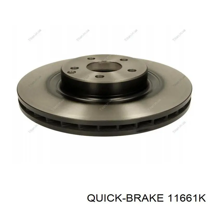 Do koszyka 11661K Quick Brake Śruba tarczy hamulcowej