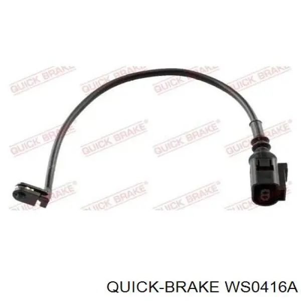 Czujnik zużycia klocków hamulcowych przedni Quick Brake WS0416A cena, od 7,35 USD