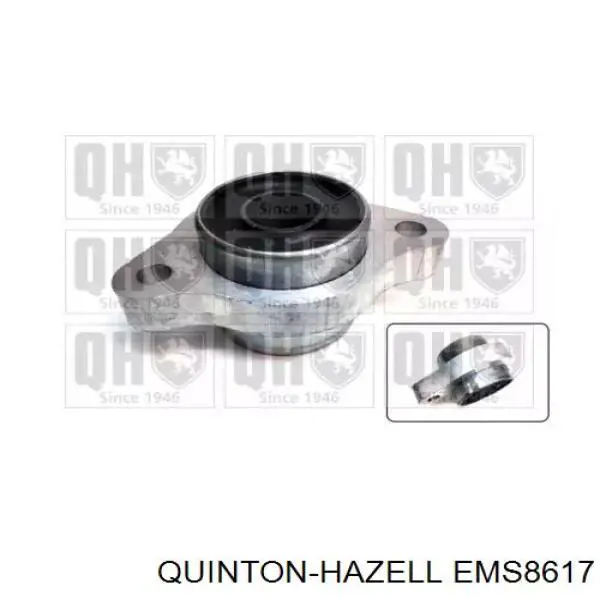 EMS8617 QUINTON HAZELL silentblock przedniego wahacza dolnego