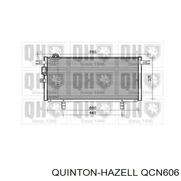 Chłodnica klimatyzacji do Mitsubishi Pajero PININ H60, H70