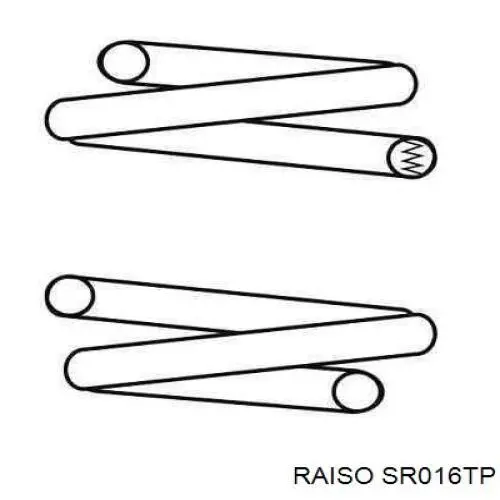 Do koszyka SR016TP Raiso Sprężyna tylna