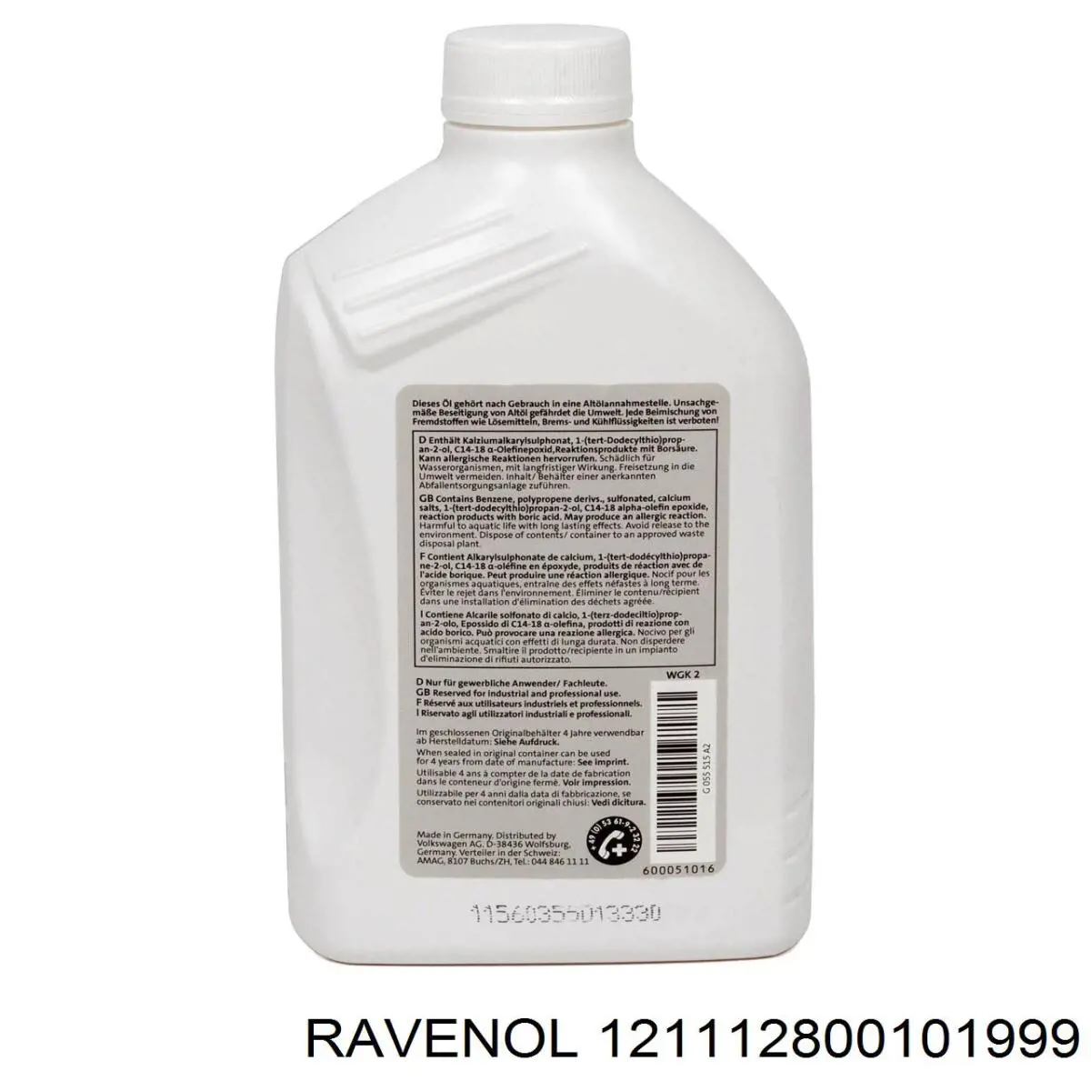 121112800101999 Ravenol Olej przekładniowy