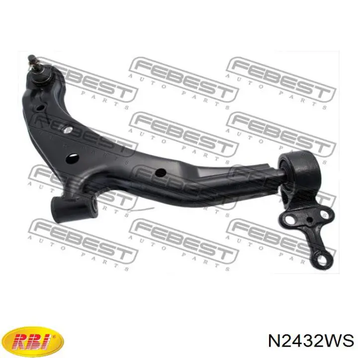 Silentblock przedniego wahacza dolnego RBI N2432WS cena, od 8,36 USD
