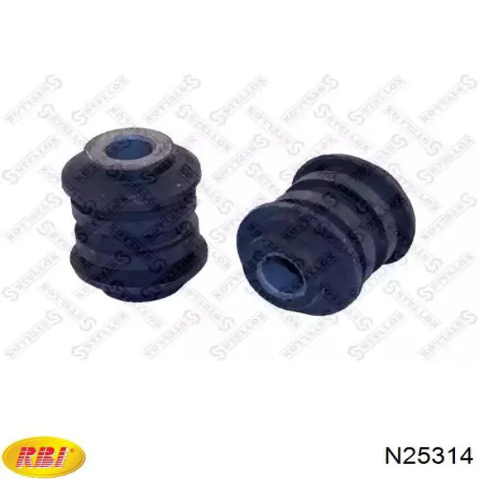 Silentblock tylnego wahacza poprzecznego N25314 RBI