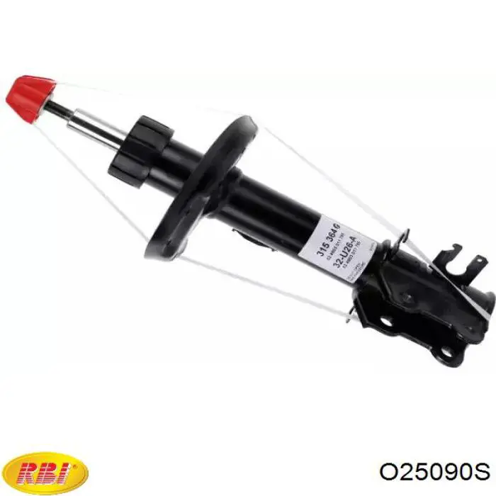 Silentblock wahacza tylnego dolnego O25090S RBI