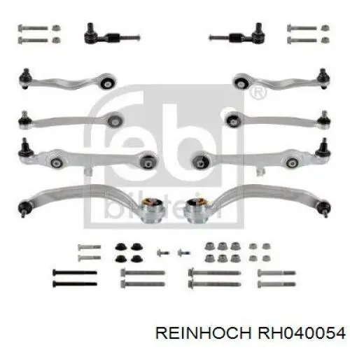 Do koszyka RH040054 Reinhoch Zestaw wahaczy zawieszenia przedniego