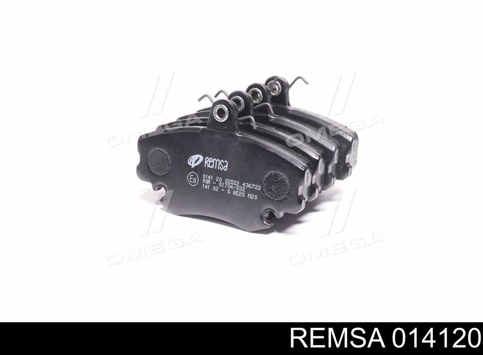 Klocki hamulcowe przednie tarczowe Remsa 014120 cena, od 25,75 USD
