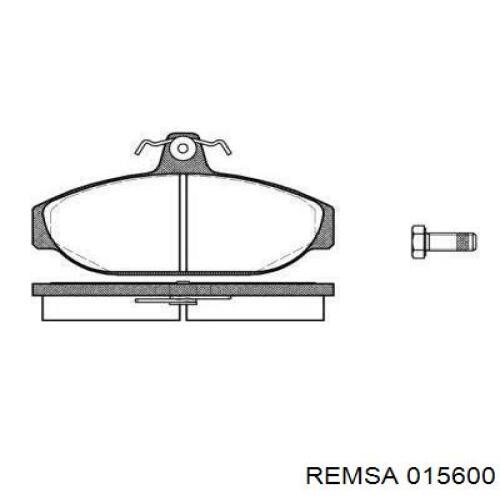 Klocki hamulcowe przednie tarczowe Remsa 015600 cena, od 29,14 USD