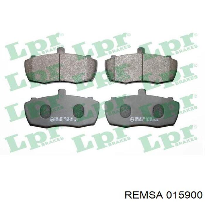Klocki hamulcowe przednie tarczowe 015900 REMSA