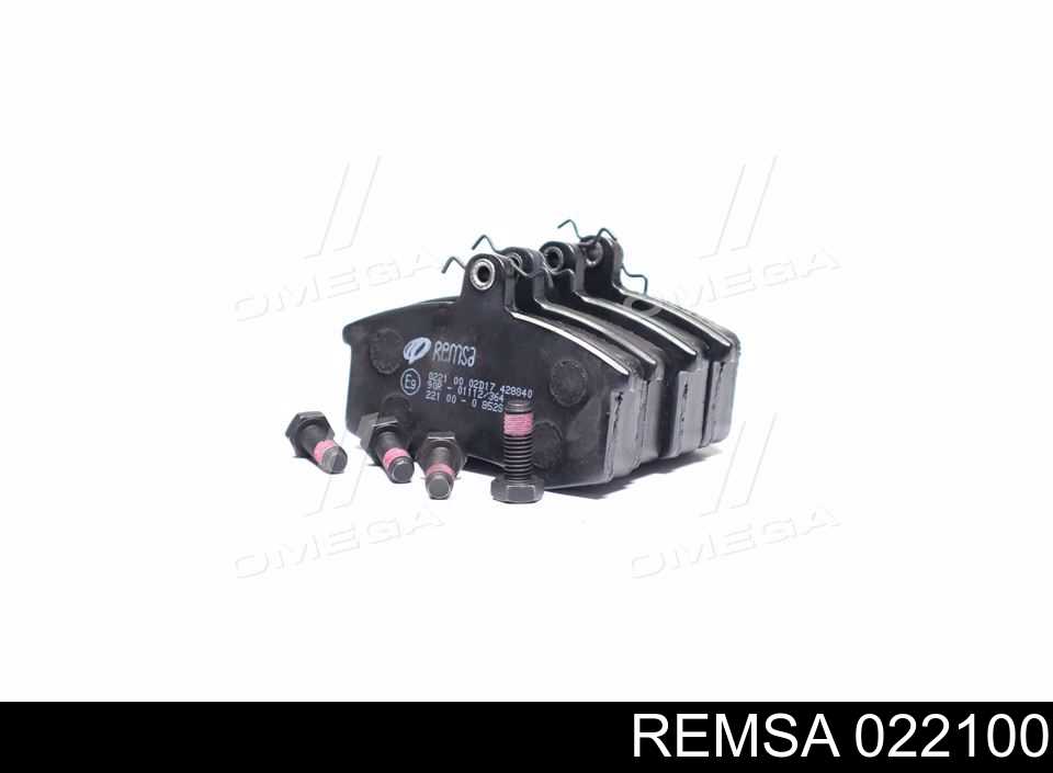 Klocki hamulcowe przednie tarczowe Remsa 022100 cena, od 20,86 USD