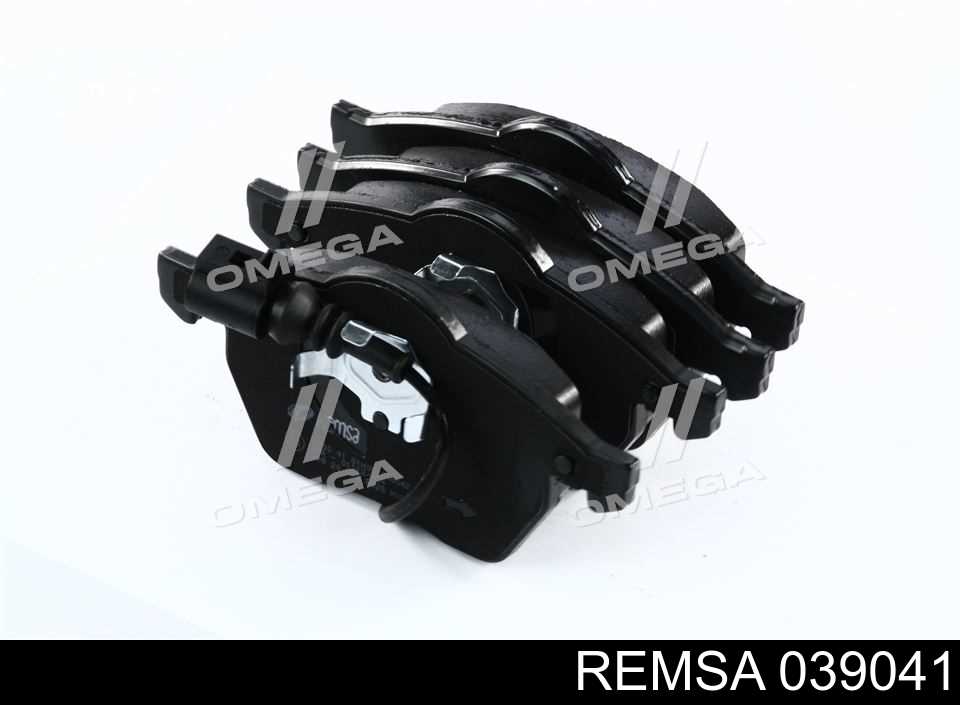 Klocki hamulcowe przednie tarczowe Remsa 039041 cena, od 27,67 USD