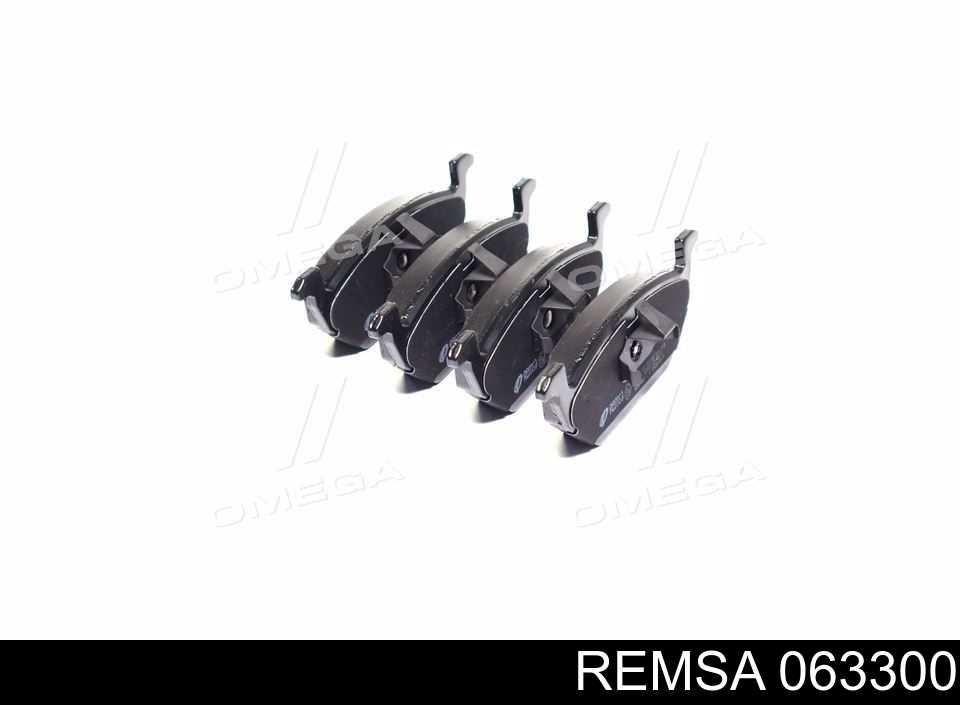 Klocki hamulcowe przednie tarczowe Remsa 063300 cena, od 37,56 USD