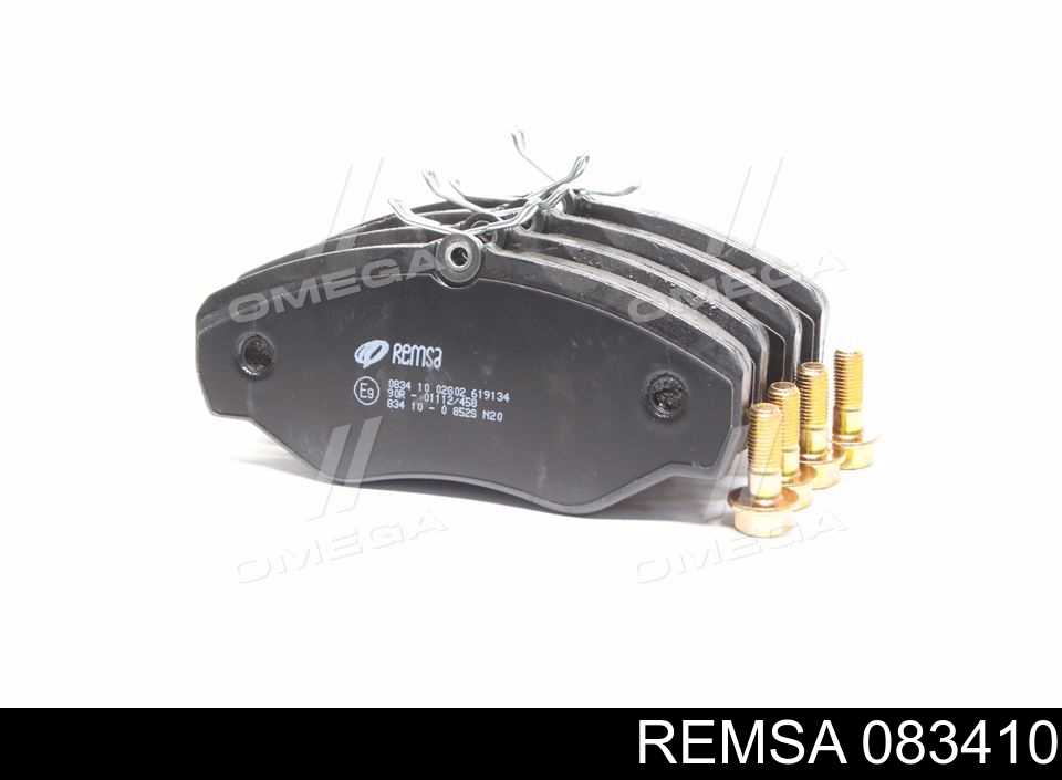 Klocki hamulcowe przednie tarczowe Remsa 083410 cena, od 26,64 USD