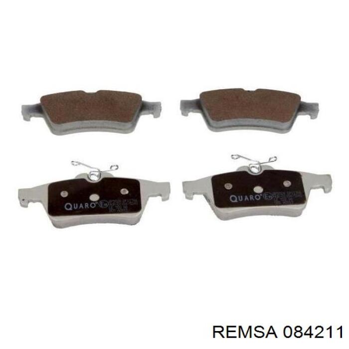 Okładziny (klocki) do hamulców tarczowych tylne Remsa 084211 cena, od 34,07 USD