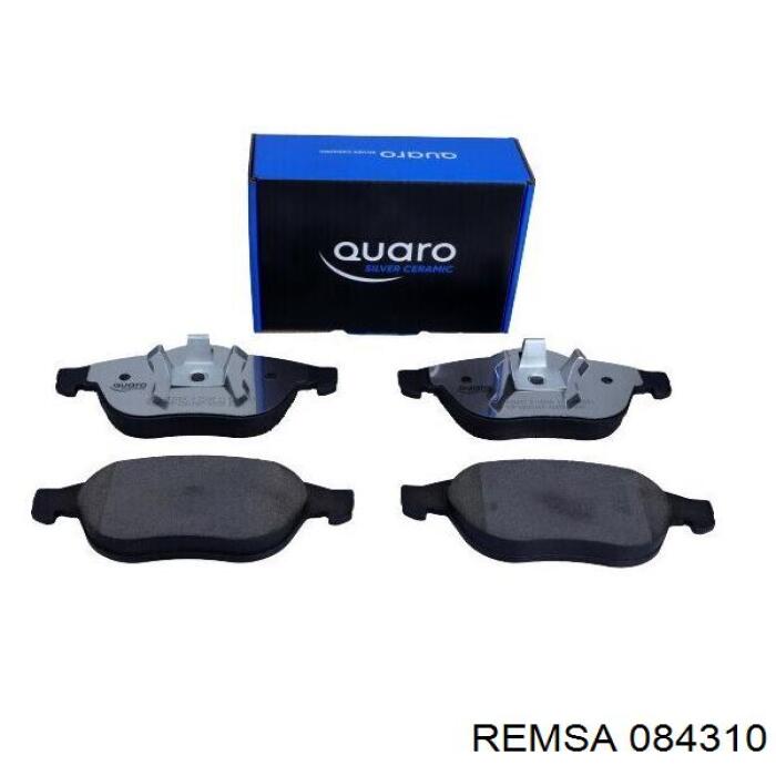 Klocki hamulcowe przednie tarczowe Remsa 084310 cena, od 28,14 USD