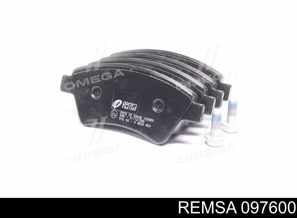 Klocki hamulcowe przednie tarczowe Remsa 097600 cena, od 24,83 USD