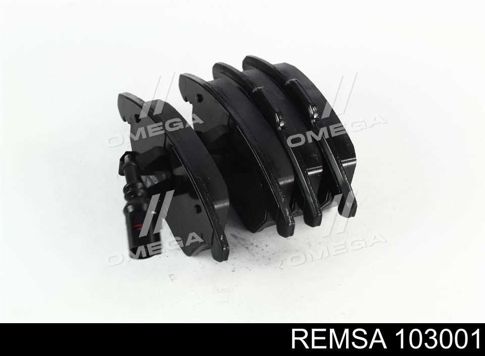 Klocki hamulcowe przednie tarczowe Remsa 103001 cena, od 31,23 USD