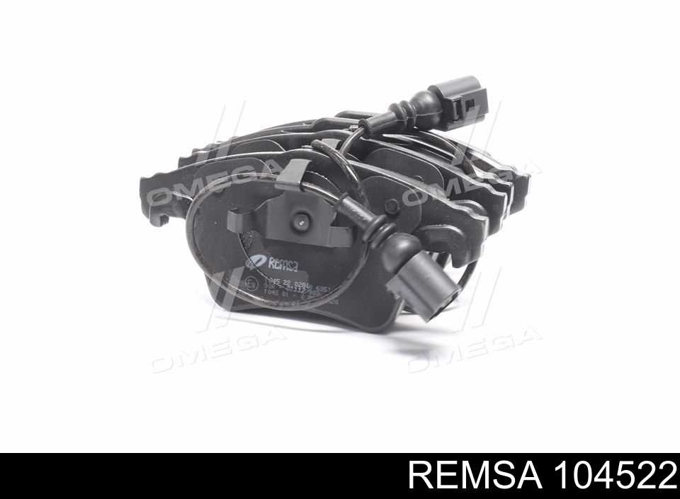 Klocki hamulcowe przednie tarczowe Remsa 104522 cena, od 41,93 USD