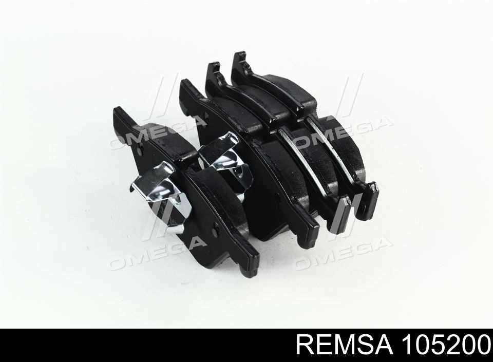 Klocki hamulcowe przednie tarczowe Remsa 105200 cena, od 33,48 USD