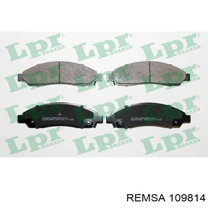 Klocki hamulcowe przednie tarczowe Remsa 109814 cena, od 35,23 USD